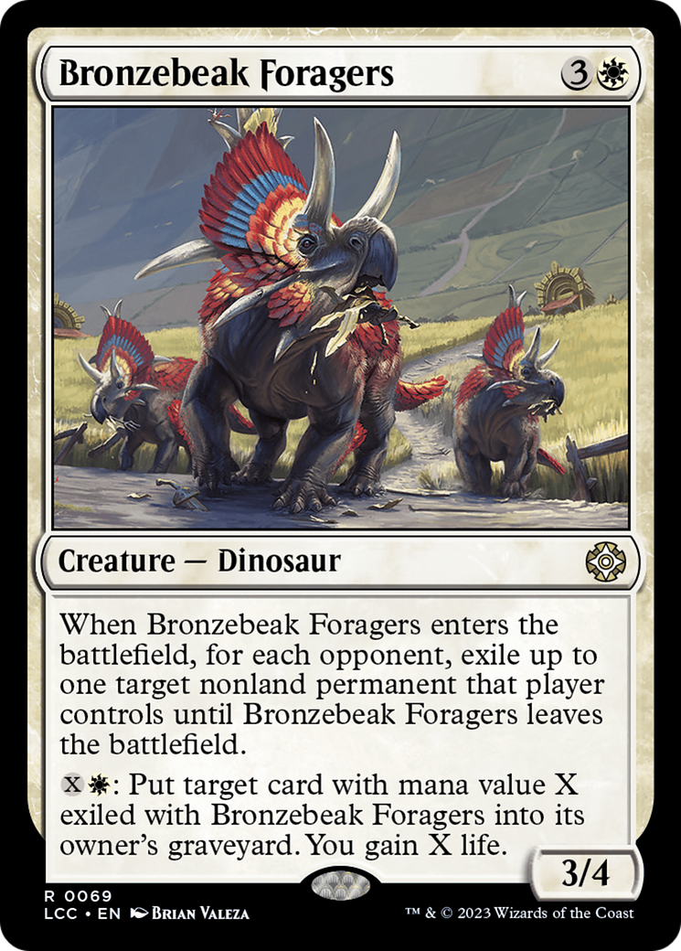 Bronzebeak Foragers [The Lost Caverns of Ixalan Commander] | All Aboard Games