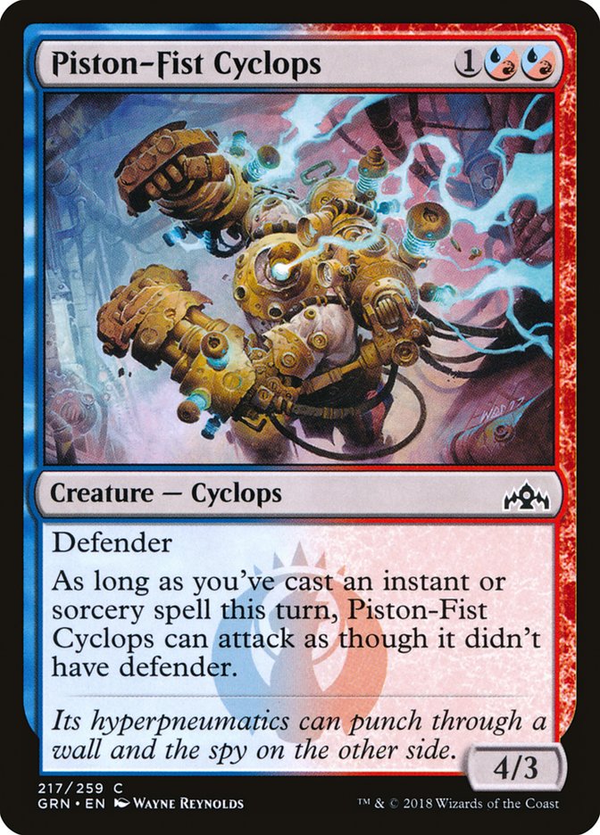 Piston-Fist Cyclops [Guilds of Ravnica] | All Aboard Games
