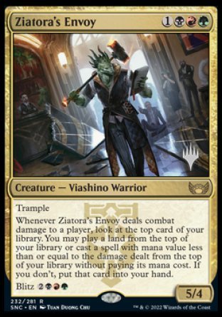 Ziatora's Envoy (Promo Pack) [Streets of New Capenna Promos] | All Aboard Games