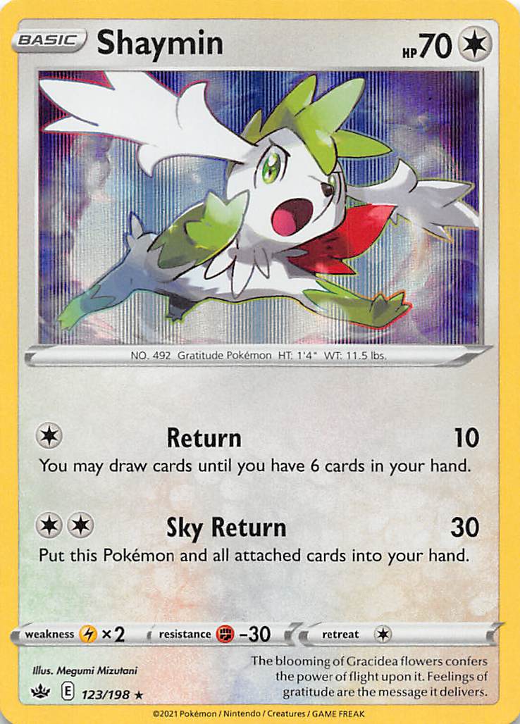 Shaymin (123/198) [Sword & Shield: Chilling Reign] | All Aboard Games