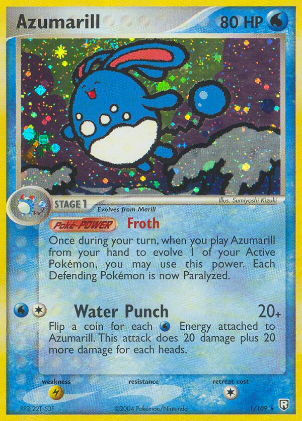 Azumarill (1/109) [EX: Team Rocket Returns] | All Aboard Games