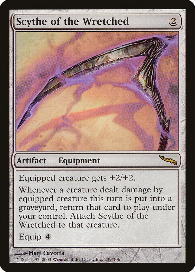Scythe of the Wretched [Mirrodin] | All Aboard Games