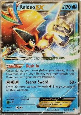 Keldeo EX (49/149) (Darkrai Deck - Jason Klaczynski) [World Championships 2013] | All Aboard Games