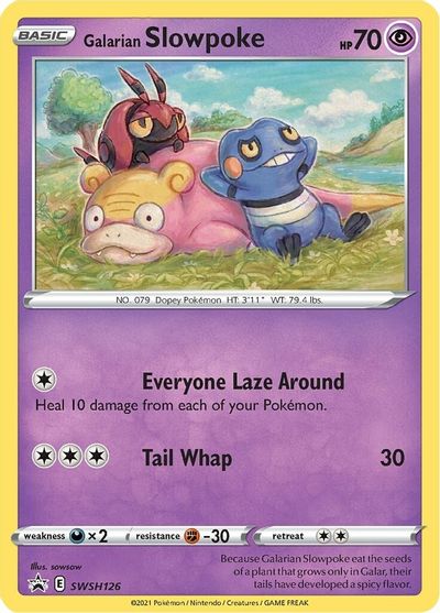 Galarian Slowpoke (SWSH126) [Sword & Shield: Black Star Promos] | All Aboard Games