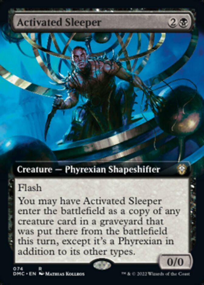 Activated Sleeper (Extended Art) [Dominaria United Commander] | All Aboard Games