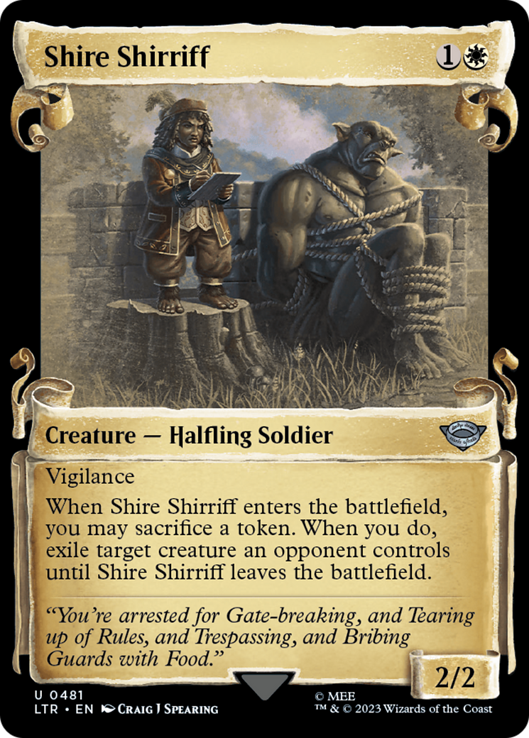 Shire Shirriff [The Lord of the Rings: Tales of Middle-Earth Showcase Scrolls] | All Aboard Games
