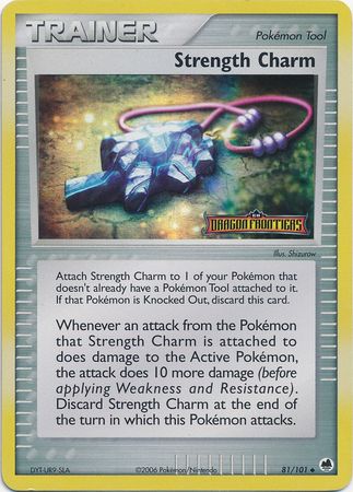 Strength Charm (81/101) (Stamped) [EX: Dragon Frontiers] | All Aboard Games