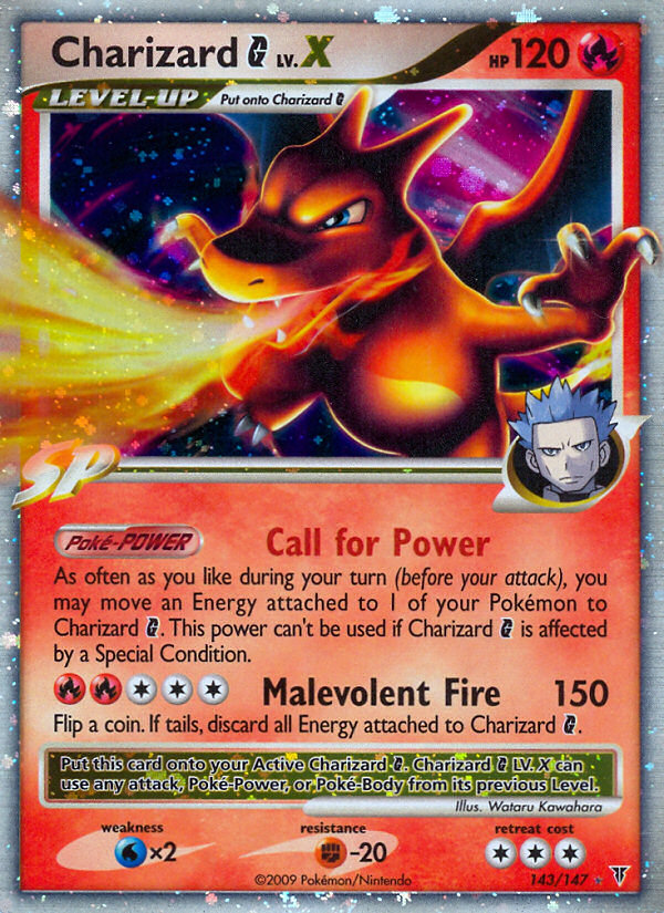 Charizard G LV.X (143/147) [Platinum: Supreme Victors] | All Aboard Games