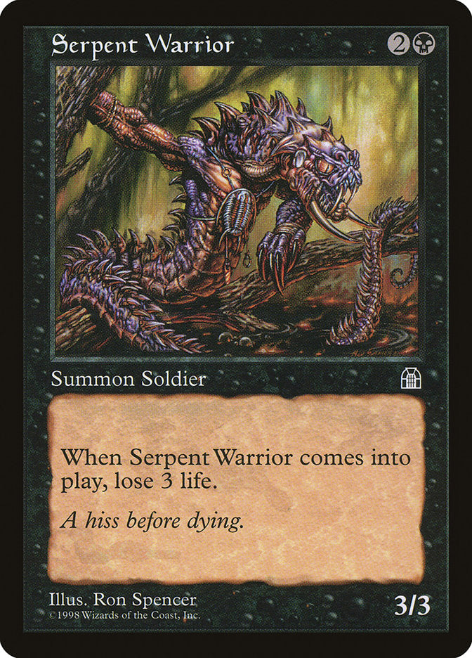 Serpent Warrior [Stronghold] | All Aboard Games