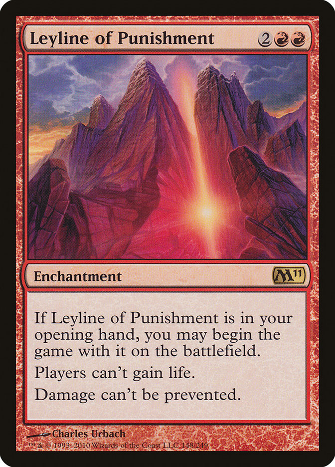 Leyline of Punishment [Magic 2011] | All Aboard Games