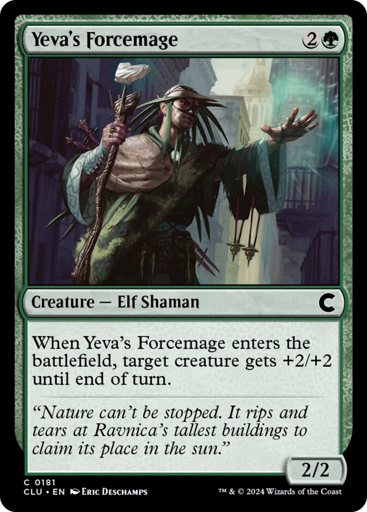 Yeva's Forcemage [Ravnica: Clue Edition] | All Aboard Games