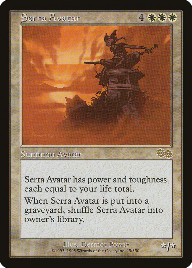 Serra Avatar [Urza's Saga] | All Aboard Games
