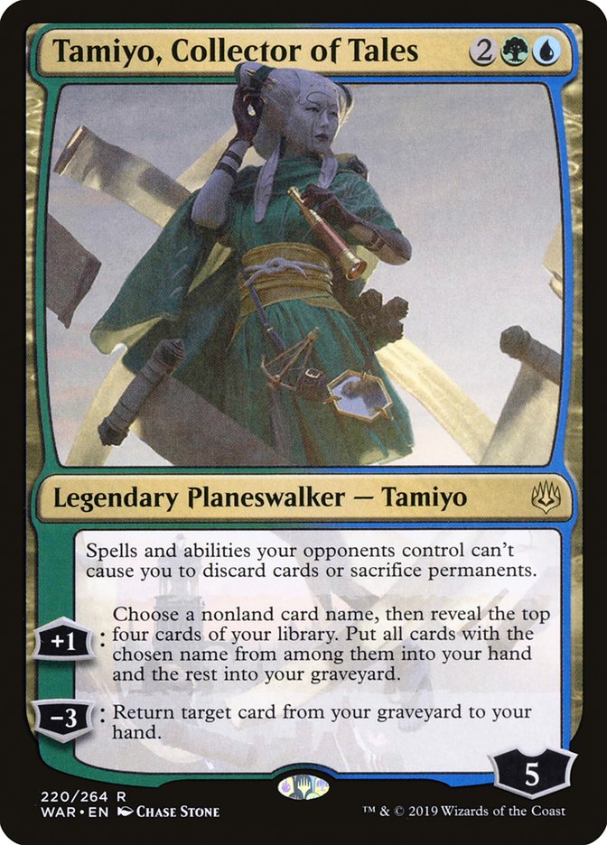 Tamiyo, Collector of Tales [War of the Spark] | All Aboard Games