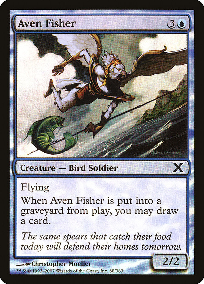 Aven Fisher (Premium Foil) [Tenth Edition] | All Aboard Games