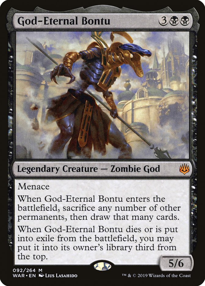 God-Eternal Bontu [War of the Spark] | All Aboard Games