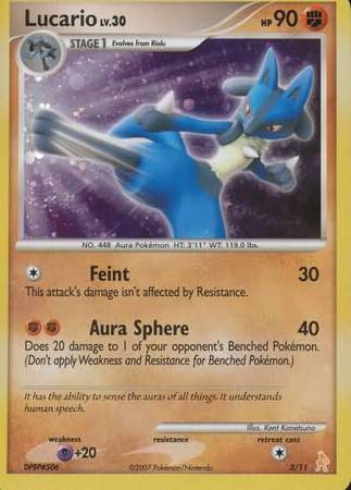 Lucario (3/11) [Diamond & Pearl: Trainer Kit - Lucario] | All Aboard Games