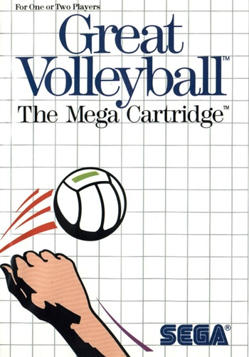 Sega Master System  - Great Volleyball | All Aboard Games