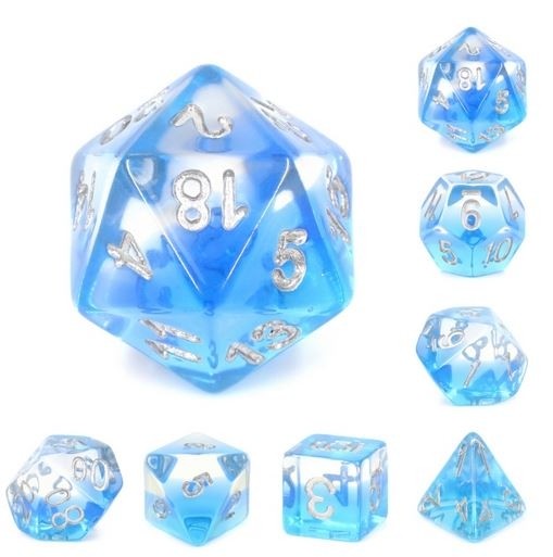 7pc 4- Layer Transparent w/ Blue Gradients - HDTL01 | All Aboard Games