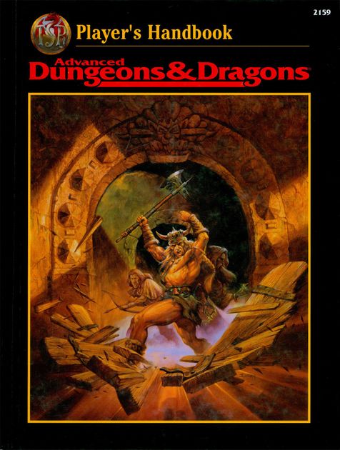 D&D - 2E: Player's Handbook (Revised Edition) | All Aboard Games