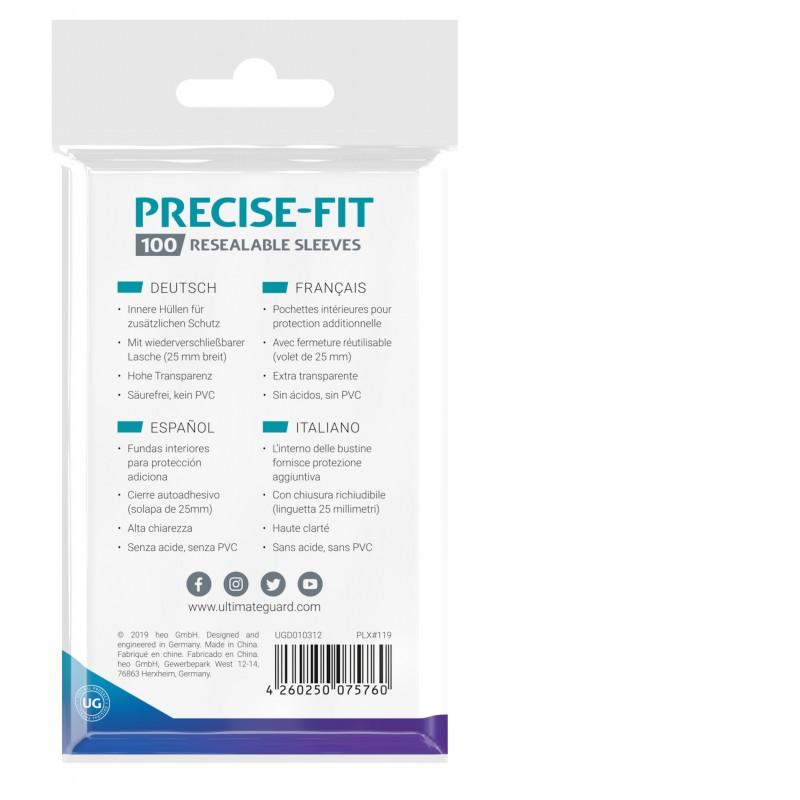 Precise-Fit Resealable Japanese Size 100ct | All Aboard Games