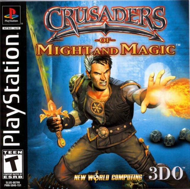 PS1 - Crusaders of Might and Magic | All Aboard Games