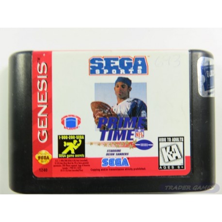 Sega Genesis - Prime time - Cart | All Aboard Games
