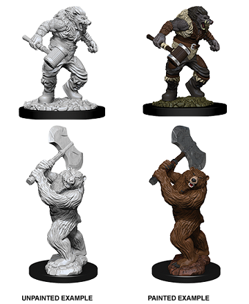 D&D - Nolzur's Marvelous Minatures: Wereboar & Werebear | All Aboard Games