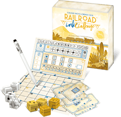 Railroad Ink - Shining Yellow Edition | All Aboard Games