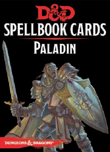 D&D 5E - Spellbook Cards: Paladin | All Aboard Games