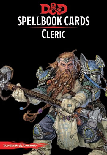 D&D 5E - Spellbook Cards: Cleric | All Aboard Games