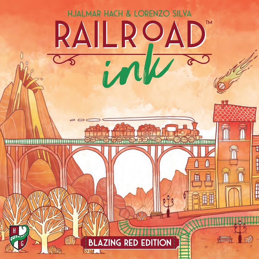 Railroad Ink - Blazing Red Edition | All Aboard Games