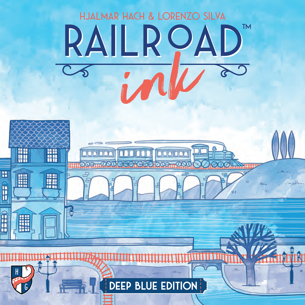 Railroad Ink - Deep Blue Edition | All Aboard Games