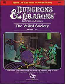 D&D - 1E: The Veiled Society | All Aboard Games