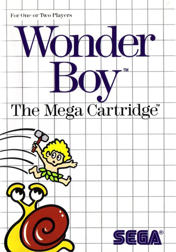 Sega Master System  - Wonder Boy | All Aboard Games