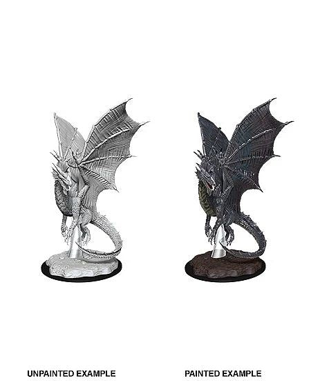D&D - Nolzur's Marvelous Minatures: Young Silver Dragon | All Aboard Games